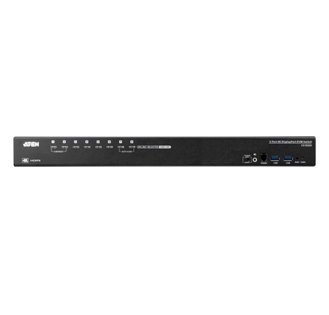 Aten 8-Port USB 3.0 4K DisplayPort KVM Switch 