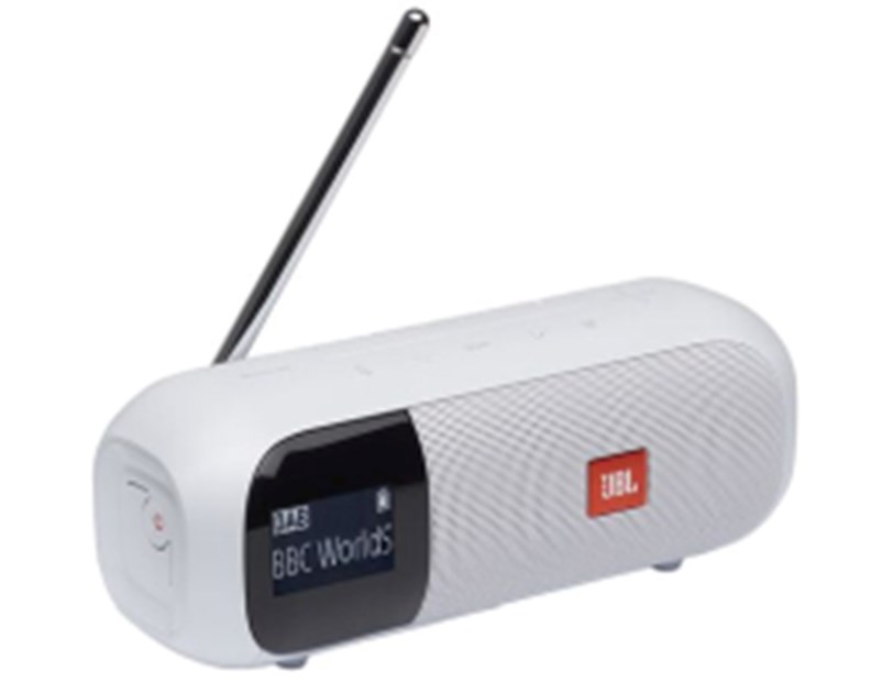 JBL Tuner 2 prijenosni radio BT4.2, vodootporan IPX7, bijeli