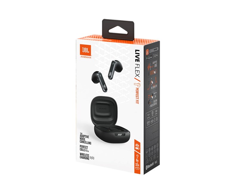 JBL LIVE Flex TWS NC BT5.3 In-Ear bežične slušalice s mikrofonom, eliminacija buke, crne