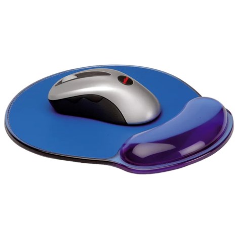 Roline podloga za miš, silikonska, plava