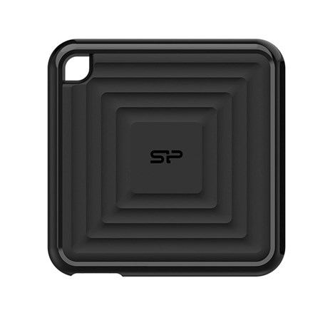 Silicon Power PC60 512GB SSD vanjski disk USB3.2 Gen2 (Type-C), crni