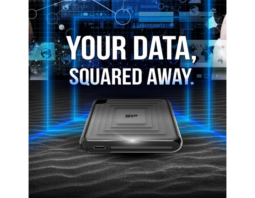Silicon Power PC60 512GB SSD vanjski disk USB3.2 Gen2 (Type-C), crni