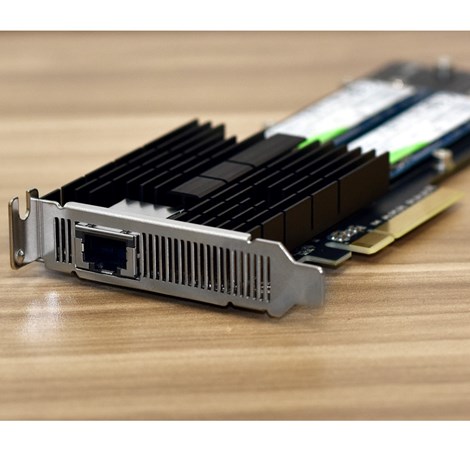 Synology E10M20-T1, M.2 SSD + 10GbE combo adapter