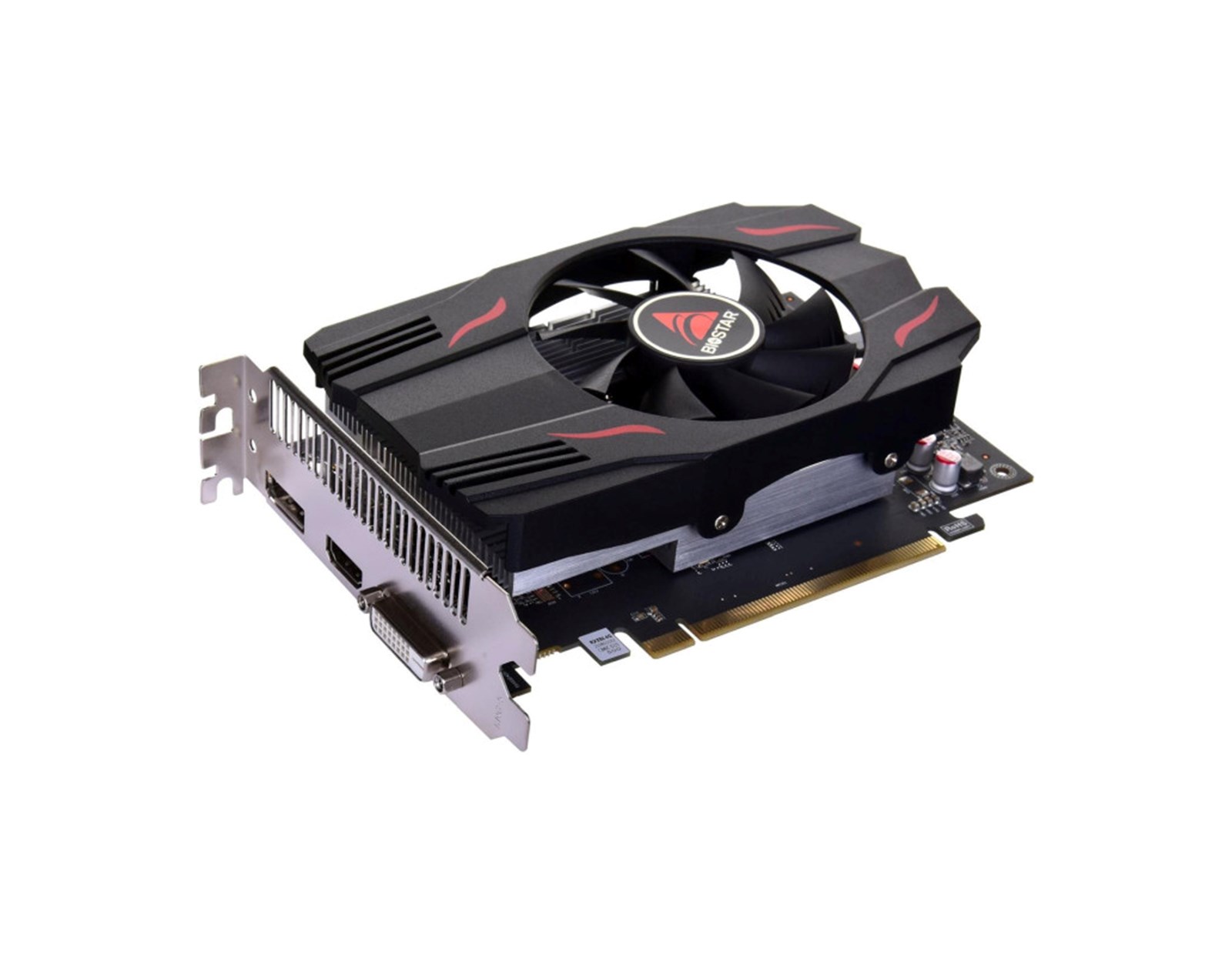 Biostar AMD Radeon RX550 4GB GDDR5/128-bit, PCIe 3.0, DVI/HDMI/DP