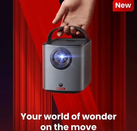 Anker Nebula Mars 3 Air Laser prijenosni projektor, DLP 0,23 DMD, FHD, 16:9, HDMI 2.1 / USB-C / AUX-OUT, Google TV (D2325212)