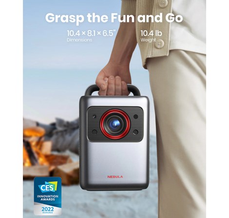 Anker Nebula Cosmos Laser 4K prijenosni projektor, DLP, 4K UHD, HDMI, USB, Bluetooth, Wi-Fi, Chromecast, Android TV (D23503F2)