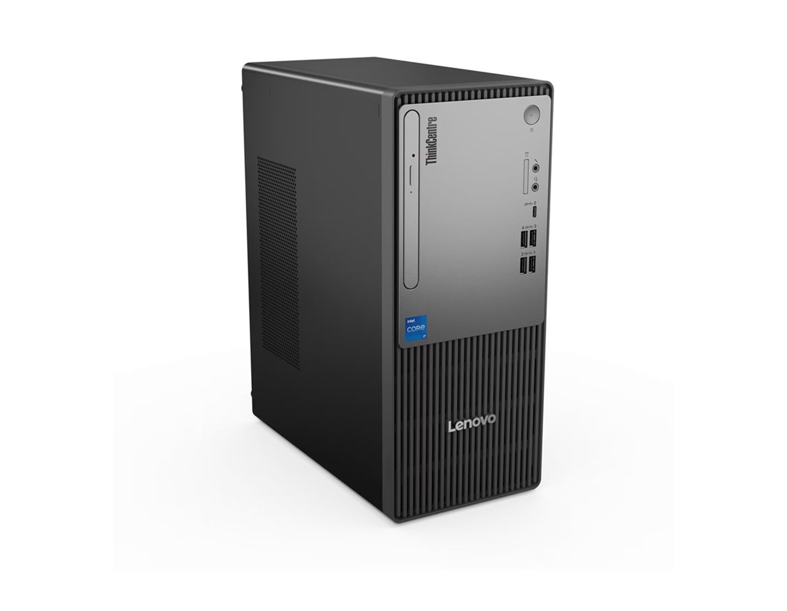 Lenovo ThinkCentre NEO 50t Gen 5, Intel Core i3-14100, 16GB DDR5, 512GB SSD, UHD 730, DVDRW, 9xUSB, VGA/HDMI/DP, tipk/miš, Win 11 Pro + 3Y (12UD004SCR)
