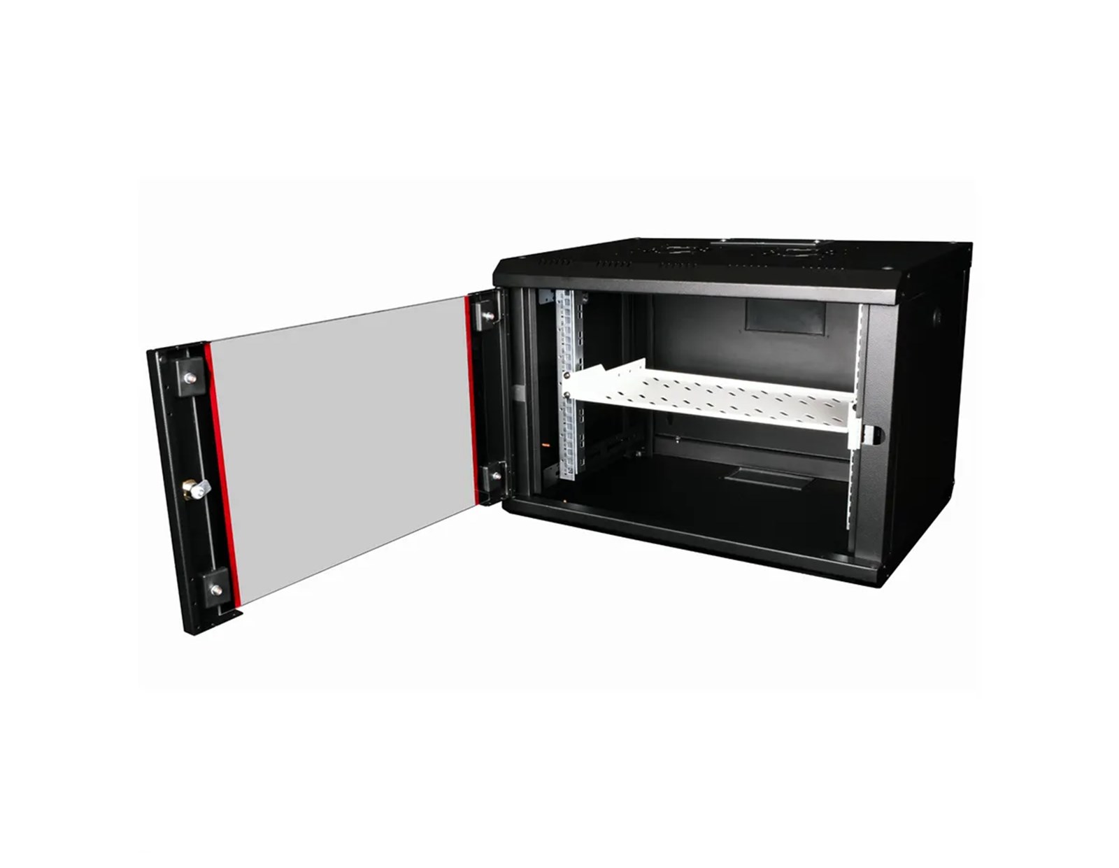 Roline 19" 1U fiksna polica, D=250mm, nosivost 15kg, siva