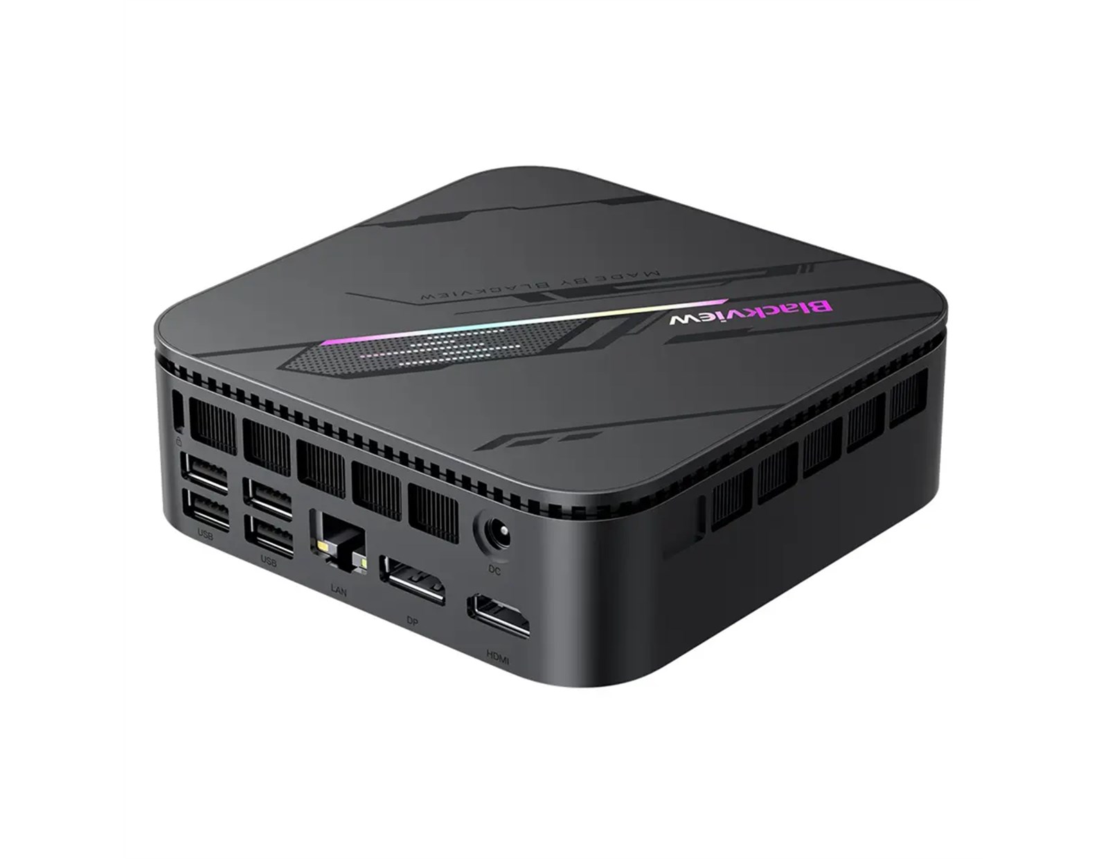 BLACKVIEW MP100 Pro Mini PC, Intel® Alder Lake i5-12450H, 16GB DDR4, 1TB SSD, Intel UHD Graphics (12. Gen), Wi-Fi, BT 5.2, DP/HDMI/RJ45, 6xUSB-A 3.1, USB-C, Win11Pro