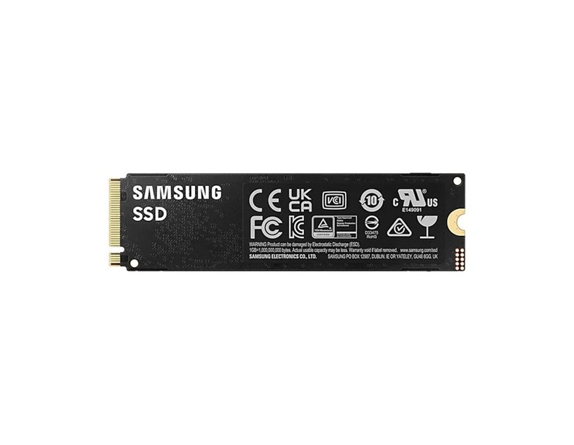 Samsung 990 Pro 1TB NVMe PCIe 4.0 M.2 SSD, R/W: 7450/6900 MB/s, (MZ-V9P1T0BW)