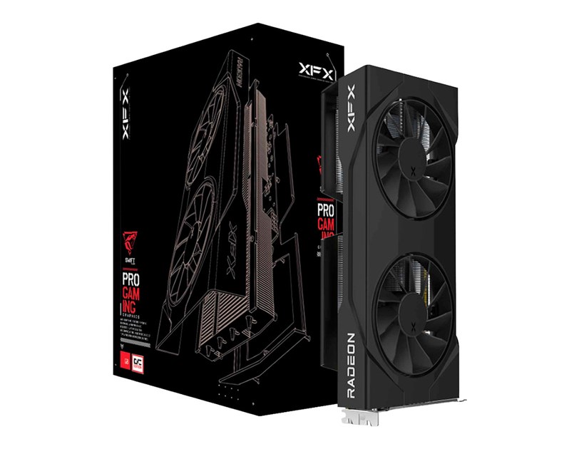 XFX Radeon RX 9060 8GB GDDR6, PCIe 5.0x16, HDMI/2×DP