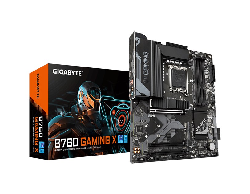 Gigabyte MB B760 GAMING X GEN 5, S.1700, 4xDDR5/5600, PCIe 5.0, 2.5 G-LAN, HDMI/DP, USB-C, ATX