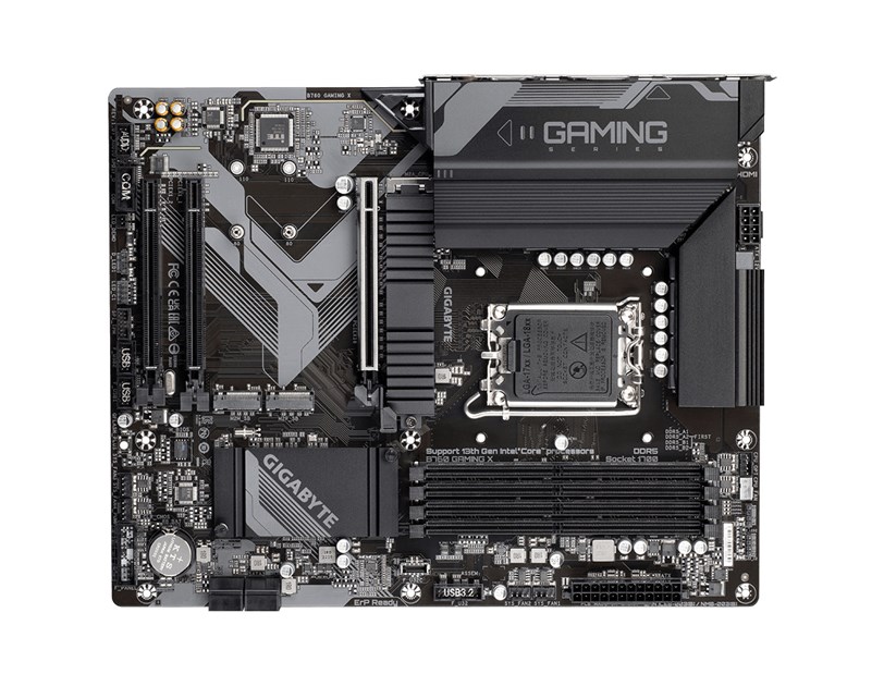 Gigabyte MB B760 GAMING X GEN 5, S.1700, 4xDDR5/5600, PCIe 5.0, 2.5 G-LAN, HDMI/DP, USB-C, ATX
