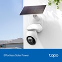 TP-Link Tapo C660 kamera + Tapo A201 Solar panel 4K 8MP(3840×2160 px), F1.6, Full-Color Night Vision, microSD, 2×Spotlights, dvosmjerni audio, detekcija pokreta, vodootporna IP65, Wi-Fi, Tapo app