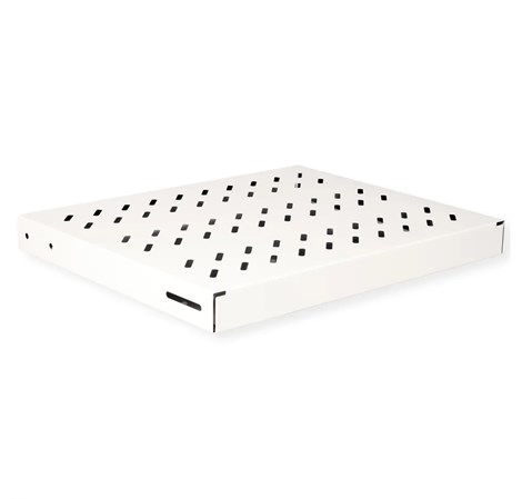 Roline 19" 1U fiksna polica, D=350mm, nosivost 50kg, siva