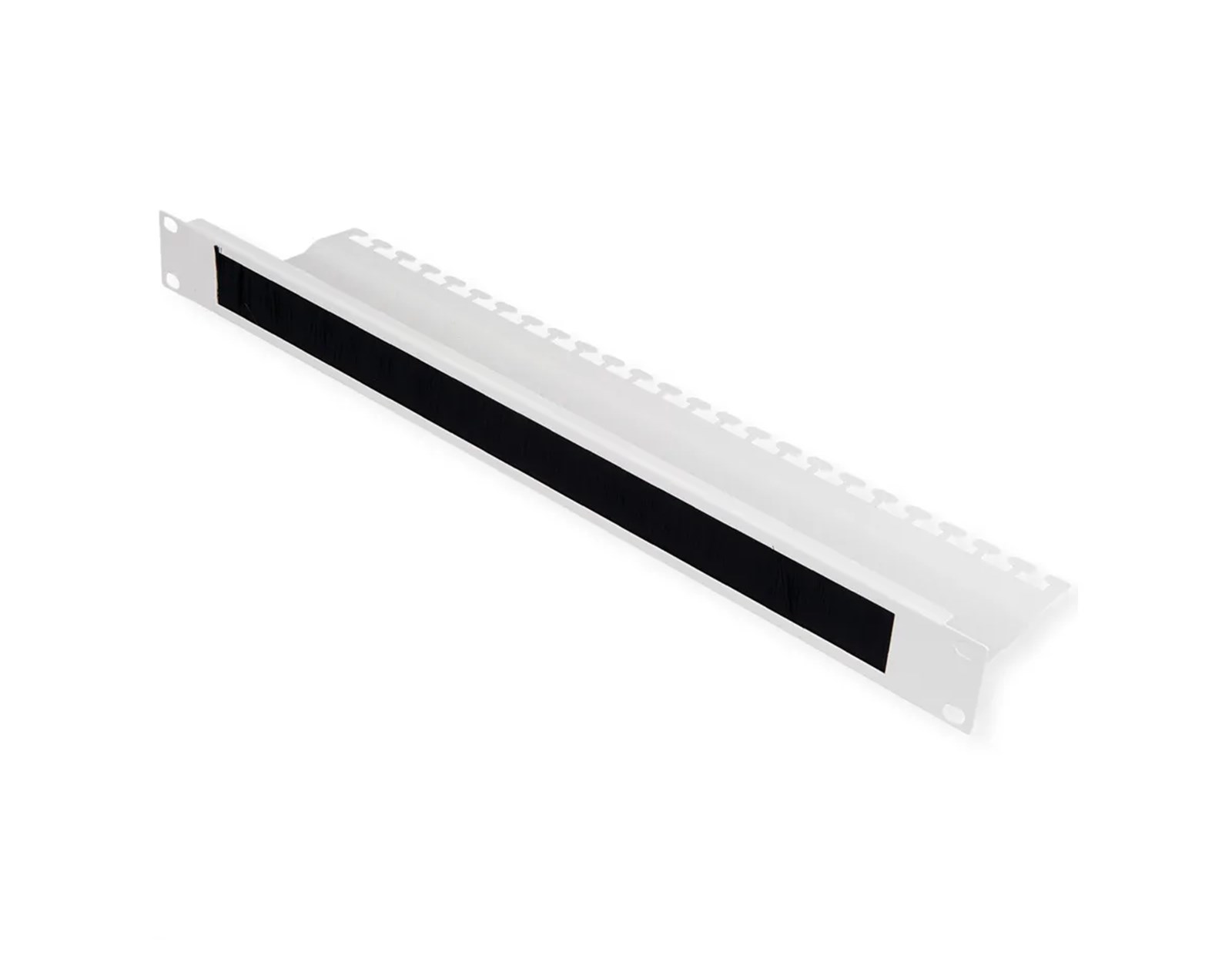 Roline 19" 1U ulazni panel za kablove, brush strip. sivi