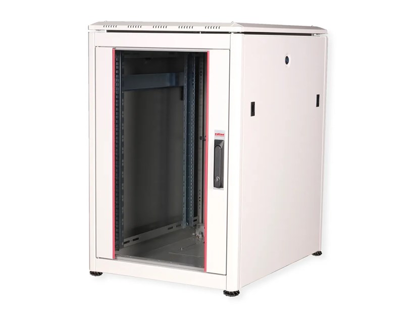 Roline 19" 16U 600×800×890 Pro podni ormar, sivi