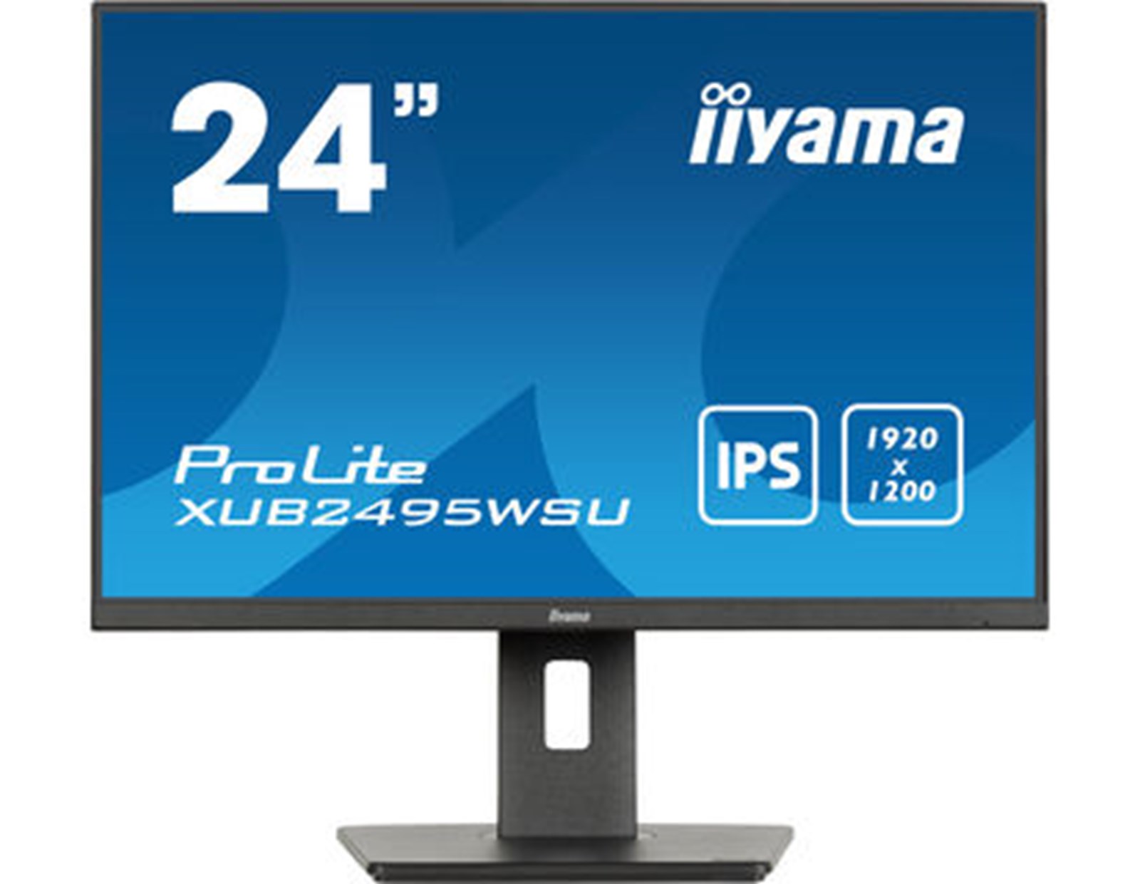 IIYAMA 24" XUB2495WSU-B7 (1920x1200) IPS 16:10, Pivot, 75Hz, 300cd/m2, 1000:1, 4ms, HDMI, DP, Speakers, USB-A 3x, USB-Cx1