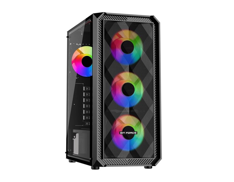 BIT FORCE računalo GAMER PC Ryzen 5 5600, 32GB DDR4, 1TB SSD, RTX 5060 8GB, Win 11 Pro