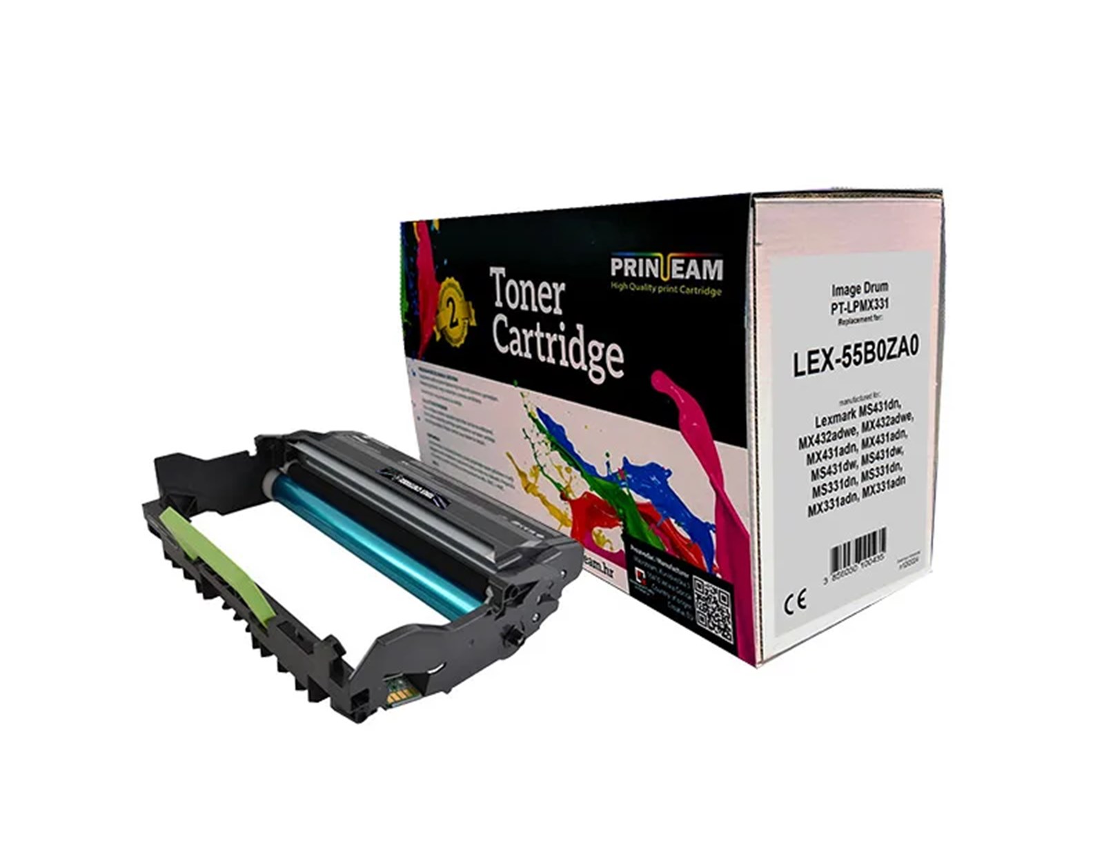 Print-Team Lexmark 550Z (55B07A0) - kompat. bubanj (40.000 stranica)