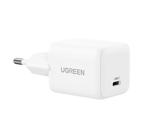 UGREEN kućni punjač 30W, USB C, GaN, bijeli