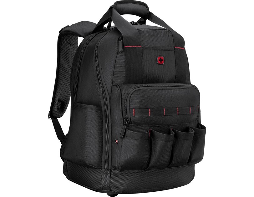 Wenger ruksak Tool Backpack Advanced sa pretincom za alat i prijenosnik do 16, crni