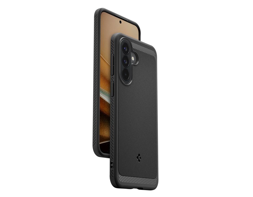 Spigen zaštitna maska Rugged Armor, matte black - Samsung Galaxy A57 2026