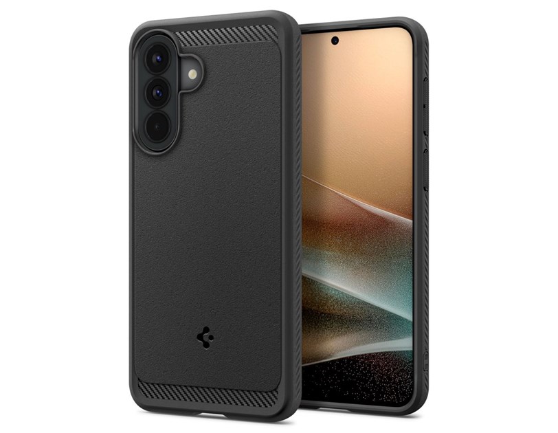 Spigen zaštitna maska Rugged Armor, matte black - Samsung Galaxy A57 2026