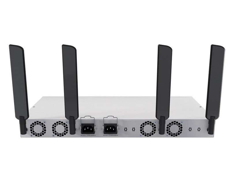 Mikrotik Cloud Router Switch CRS418-8P-8G-2S+5axQ2axQ-RM, 17xG-LAN (8x PoE-out), 2x10G SFP+, IPQ-8072A, RouterOS v7, 1U rackmount