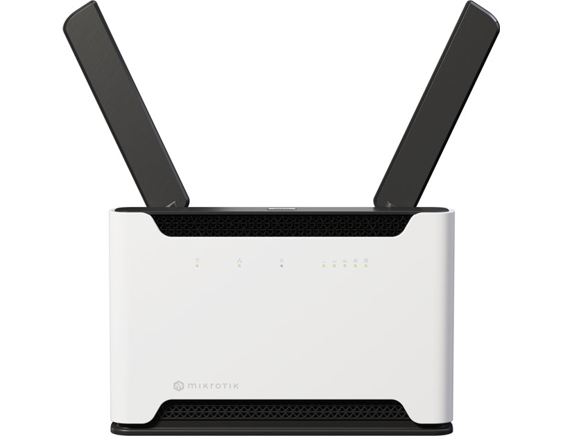 Mikrotik Chateau LTE7 ax, Wi-Fi 6 dual-band router, 4×1G + 1×2,5G LAN, LTE Cat7 modem (R11e-LTE7), RouterOS v7