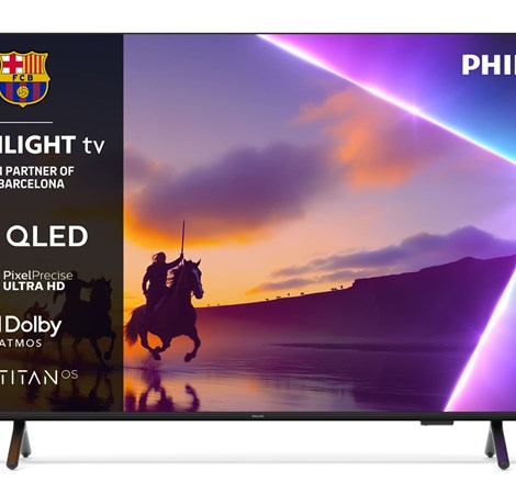 Philips 55" (139cm) 55PUS8510, QLED, UHD 4K Smart TV, Titan OS - Ambilight
