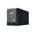 Green Cell UPS (UPSLM1200) 2000VA/1200W, Modified sine wave, Line Interactive AVR, LCD