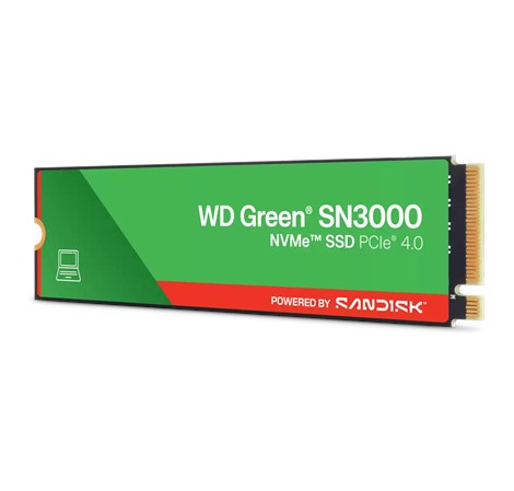 WD Green SN3000 NVMe SSD 2TB M.2 2280 PCIe Gen4 