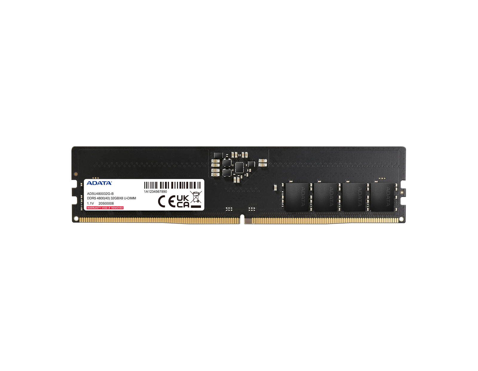 ADATA DIMM 16GB DDR5 4800MHz (AD5U480016G-S)