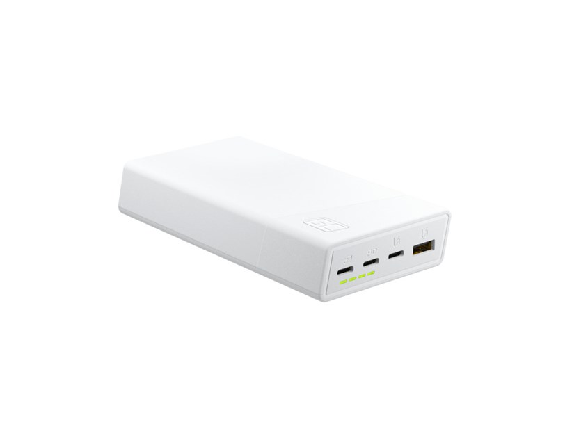 Green Cell GC PowerPlay 20S powerbank 20000mAh 22.5W PD USB C, 3x USB-C, USB-A, Fast Charging, bijeli