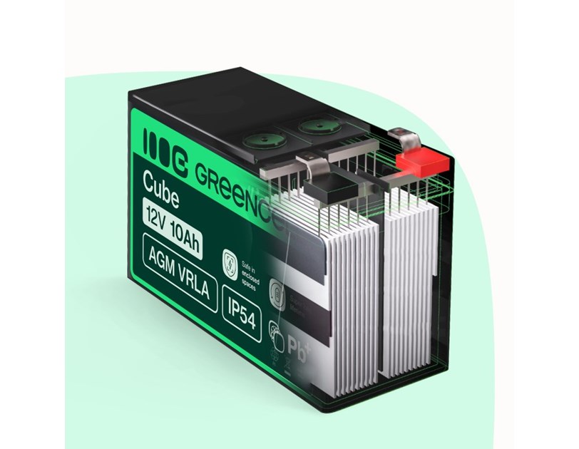 Green Cell (AGM16) baterija AGM 6V/10Ah, Faston 187 (F1)
