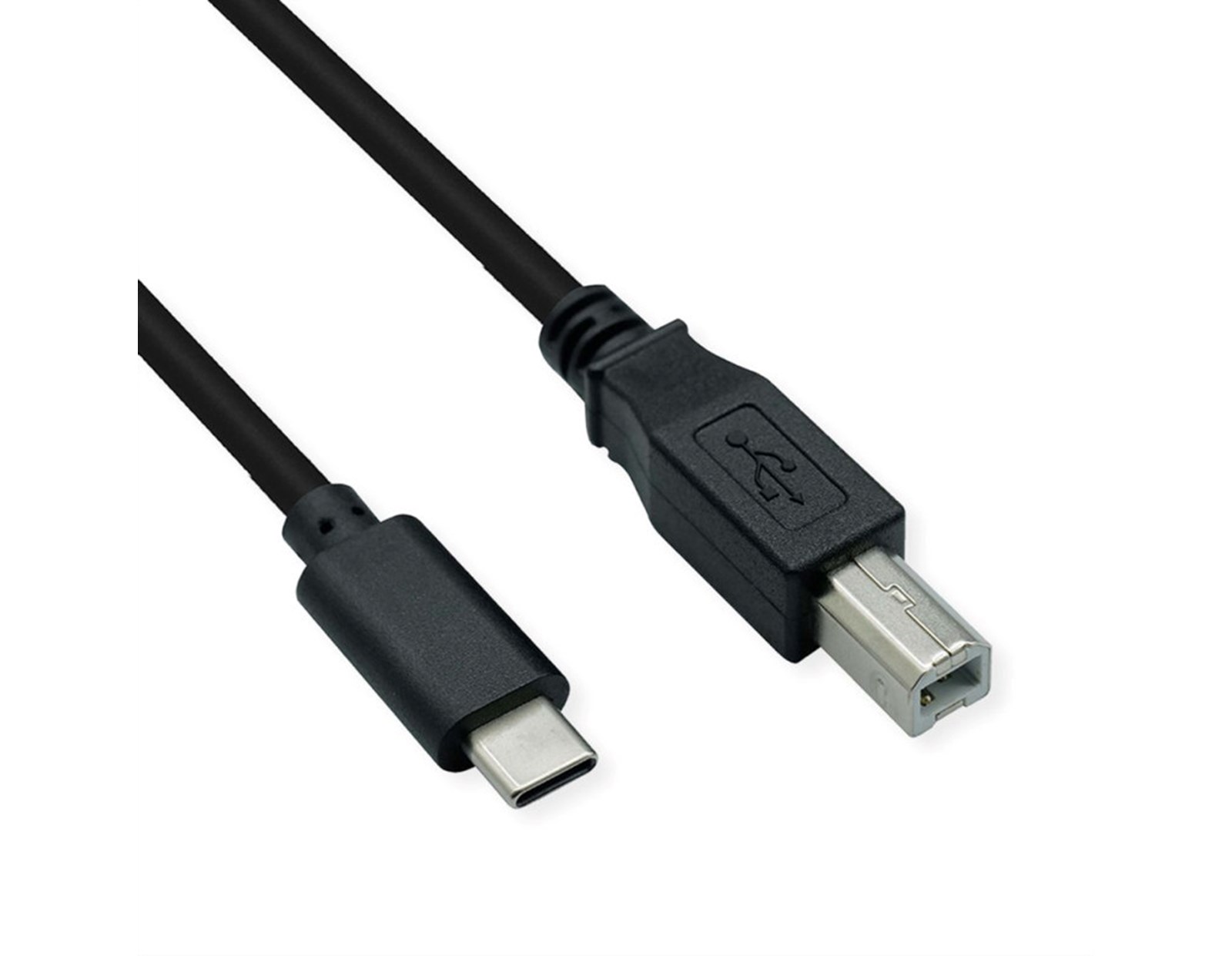 Roline USB2.0 Kabel TIP C, C - B, M/M, 3m, crni