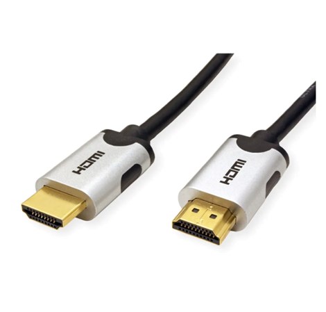 Roline VALUE HDMI 10K Ultra High Speed kabel v2.1, M/M, crni, 3.0m