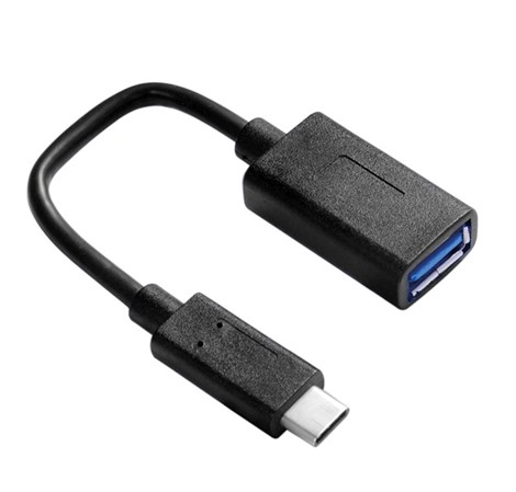 Roline VALUE adapter/kabel USB 3.2 Gen1, USB-C - Tip A, M/F, OTG, 0.15m, crni