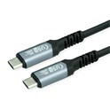 Roline VALUE Cable USB4 Gen3x2, with Emark, C–C, M/M, 240W, crni, 1.0 m