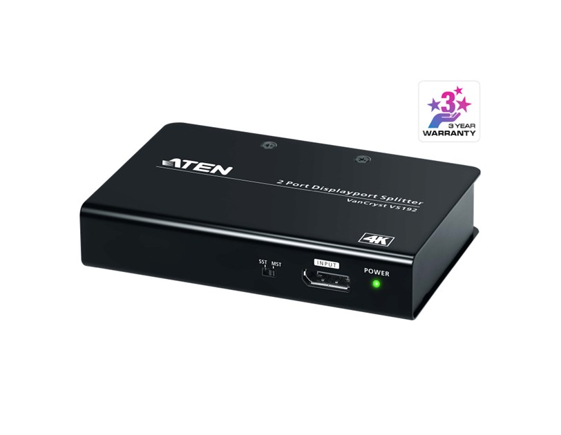 Aten 2-port True 4K DisplayPort Splitter