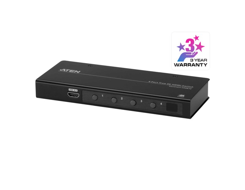 Aten 4-Port True 4K HDMI Switch