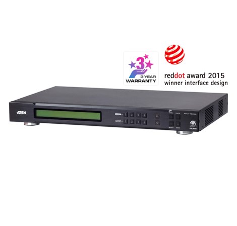 Aten 4x4 True 4K HDMI Matrix Switch
