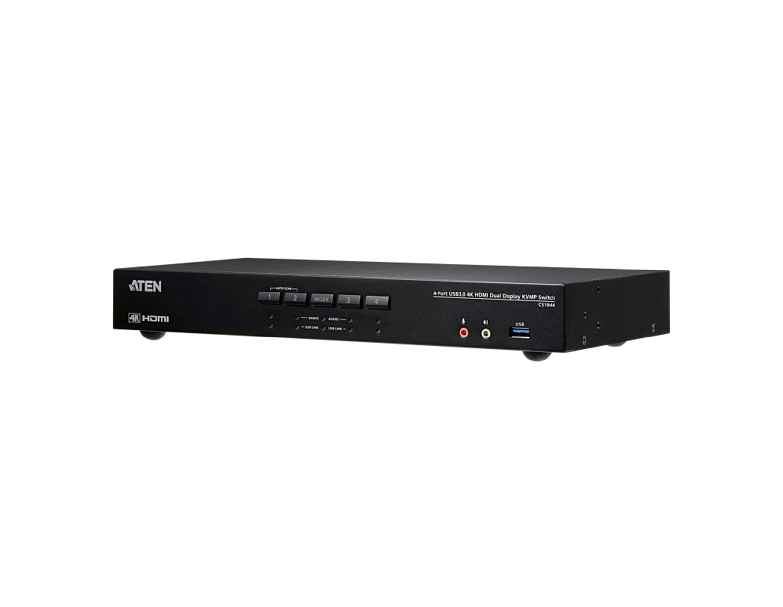 Aten 4-Port USB 3.0 4K HDMI Dual Display KVMP Switch