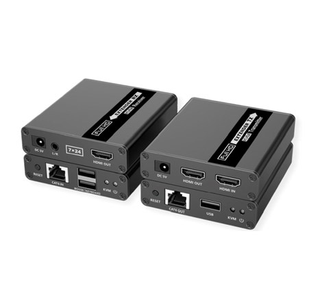 Roline VALUE KVM Extender over Cat.6/6A, HDMI, max. 70m