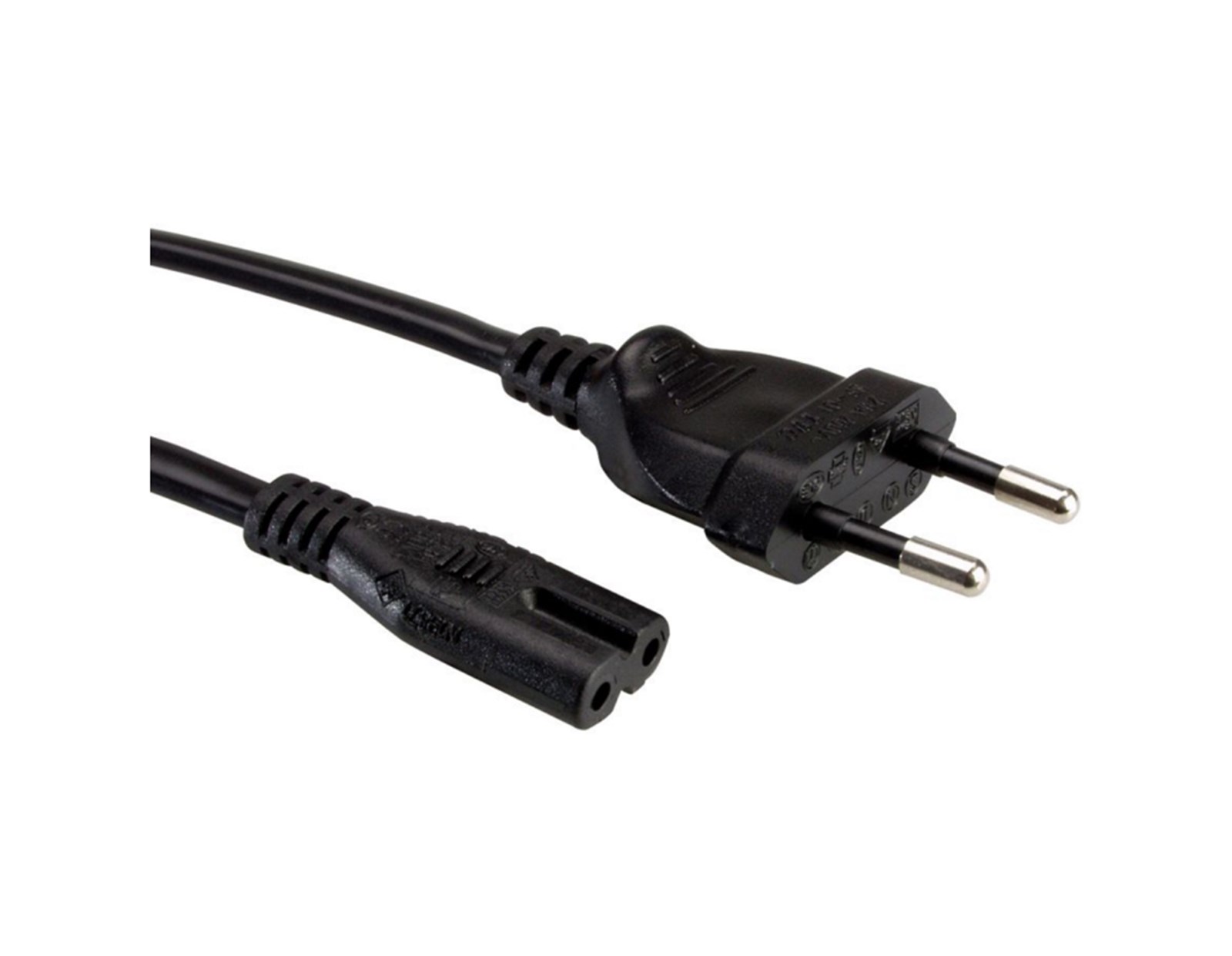 Roline VALUE naponski kabel 2-polni, IEC320 C7, 5.0m, crni