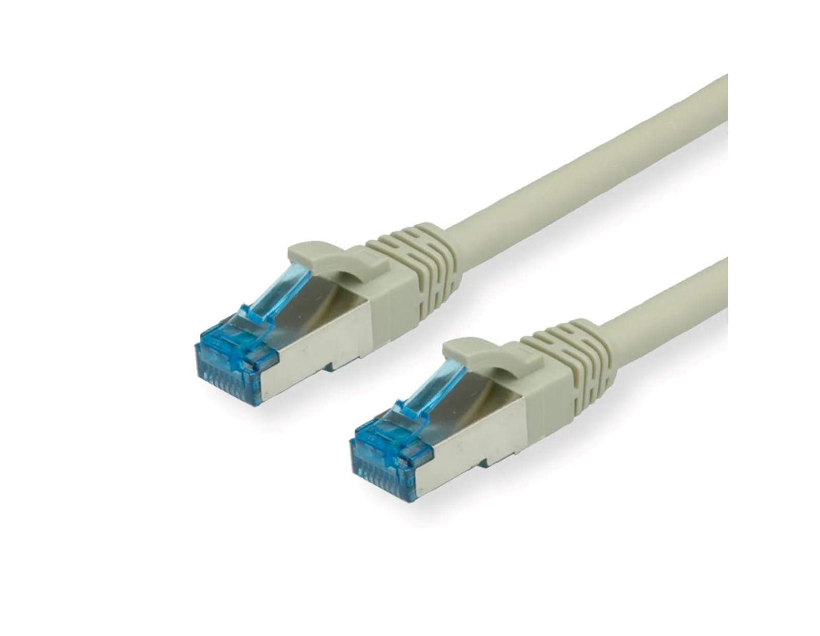 Roline VALUE S/FTP mrežni kabel Cat.6a, LSOH (Class EA), 0.3m, sivi