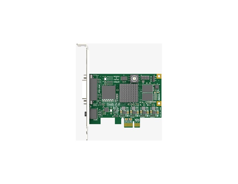 Magewell Pro capture DVI, LP PCIe x1, 1-channel  HDMI/DVI/VGA/YPbPr/CVBS, Windows/Linux/Mac (11030)