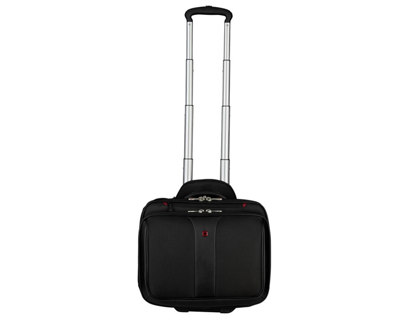 Wenger torba Patriot 2 za prijenosnike do 17" sa dodatnim slim case za 15.6" prijenosnik sa kotačima, crna