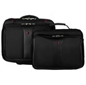 Wenger torba Patriot 2 za prijenosnike do 17" sa dodatnim slim case za 15.6" prijenosnik sa kotačima, crna